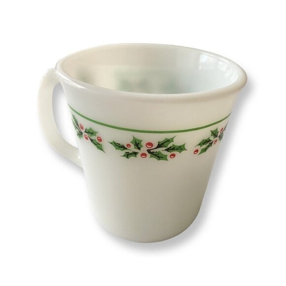 Pyrex - Corelle/Corning - Holly Days - 9 Ounce Flared Mug 1 Replacement - Picture 1 of 5